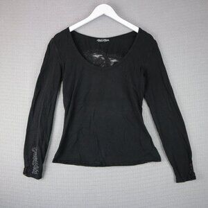 Metal Mulisha Lace Longsleeve Womens Top